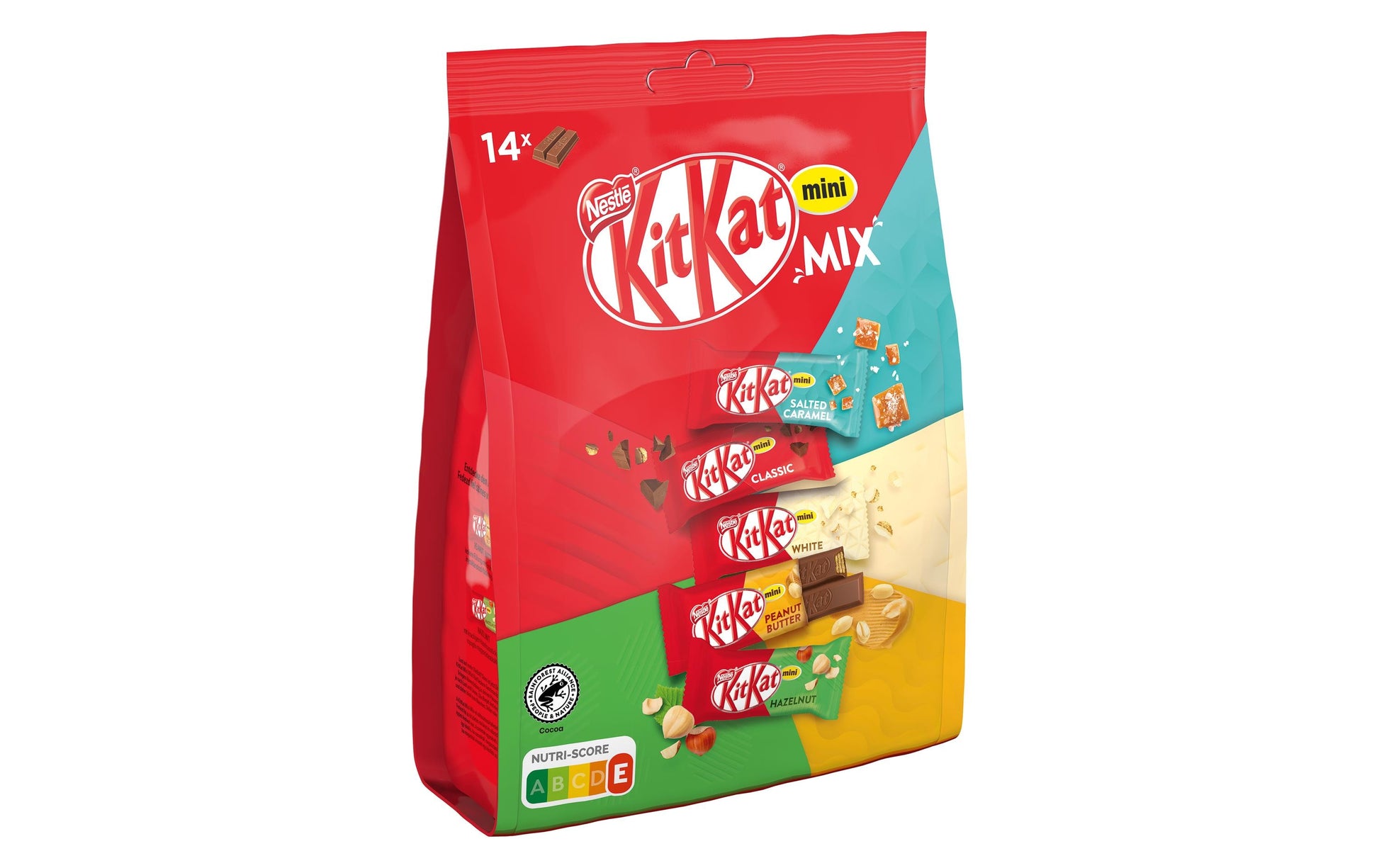 Nestlé snacks KitKat Mix – Schokoriegel, 5 Sorten – 197,4 g