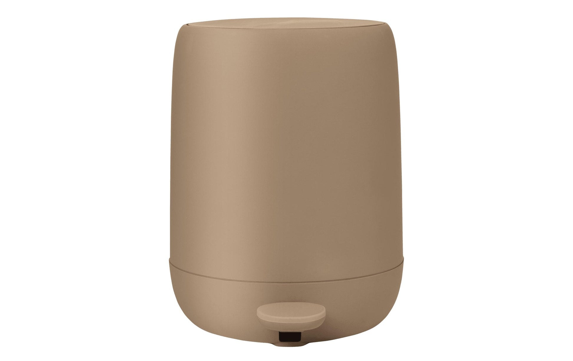 Blomus Papierkorb Sono – 5 l – Kunststoff, braun – B × H × T 258 × 305 × 231 mm