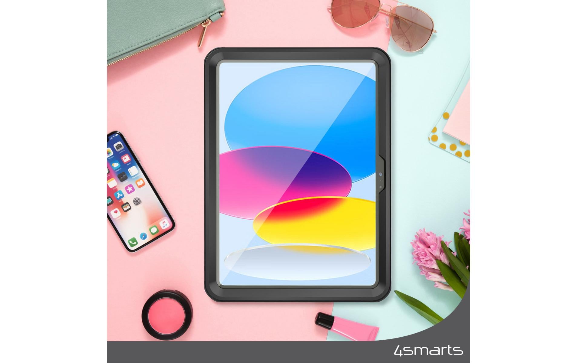 4smarts Tablet-Hülle für iPad 10,9" (10. Gen.) – Schwarz