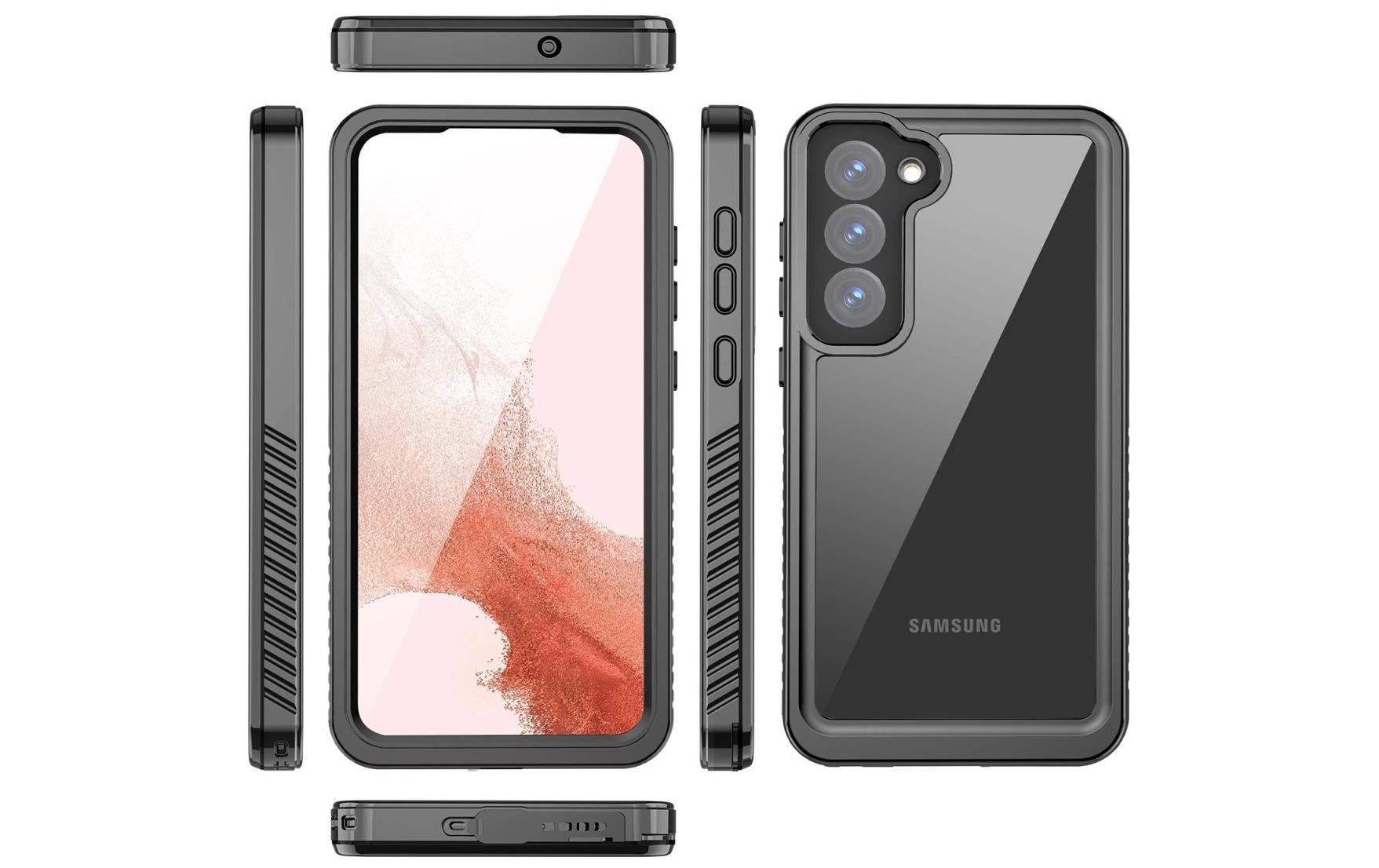 4smarts Backcover – für Samsung Galaxy S23+ – schwarz – TPU – wasserdicht