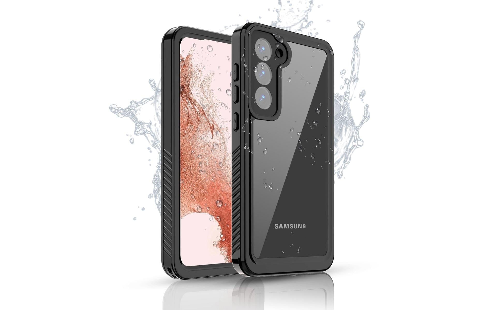 4smarts Backcover – für Samsung Galaxy S23+ – schwarz – TPU – wasserdicht