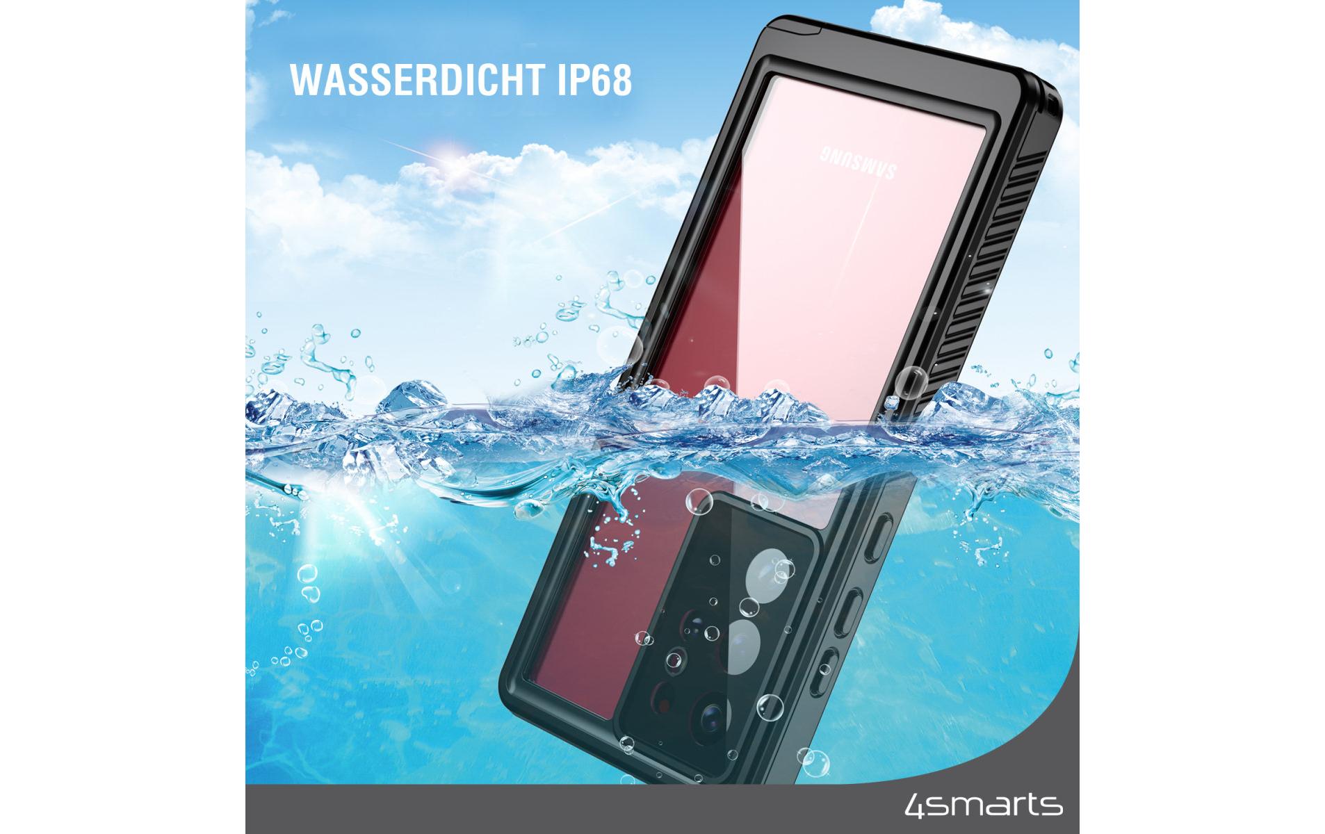 4smarts Backcover – für Samsung Galaxy S23+ – schwarz – TPU – wasserdicht