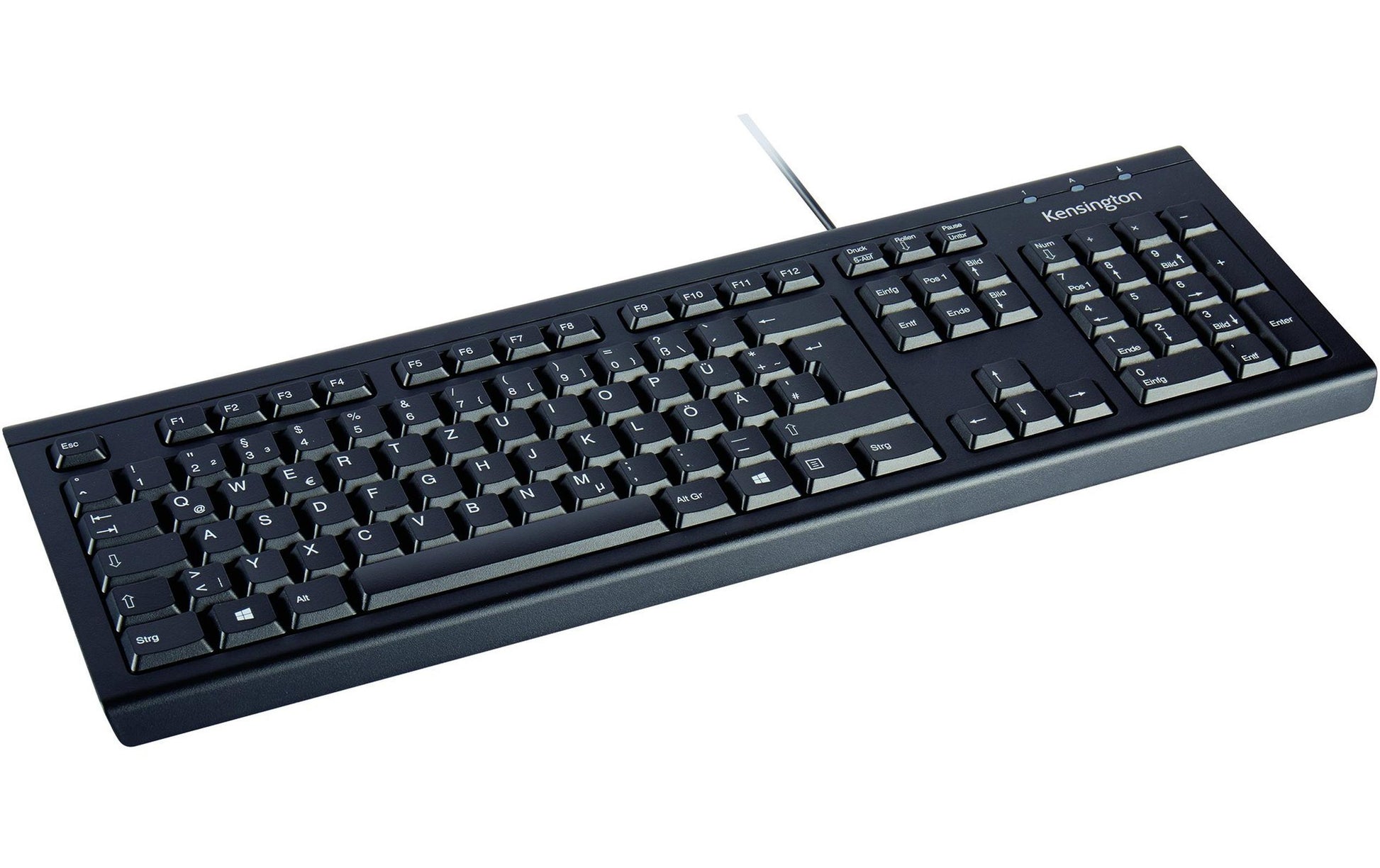 Kensington ValuKeyboard – Kabelgebundene Tastatur (USB-A), Schwarz