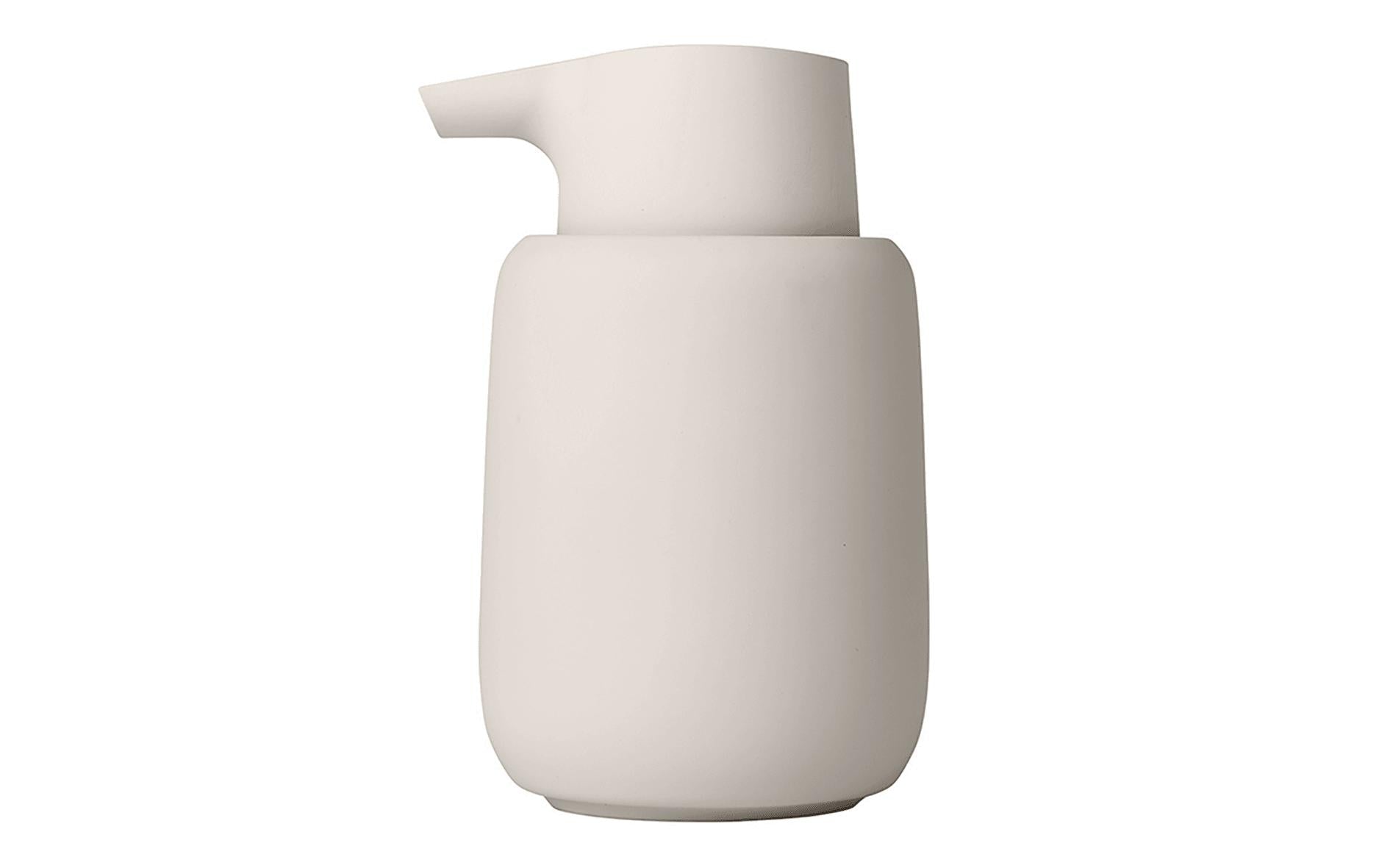 Blomus Sono Seifenspender – Keramik, Elfenbein, 250 ml