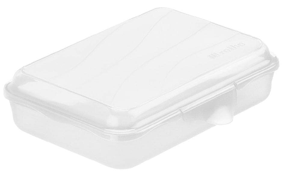 Rotho Lunchbox 450 ml, 16 × 11 × 4 cm, Polypropylen (PP), transparent