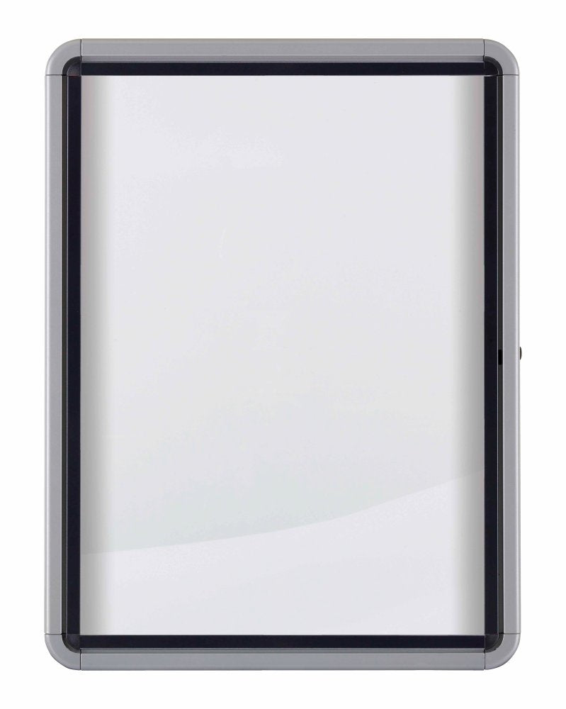 Nobo Schaukasten, 12 × A4 – Metall, Sicherheitsglas, abschliessbar, Aussenbereich, 92,4 × 97 × 4,3 cm