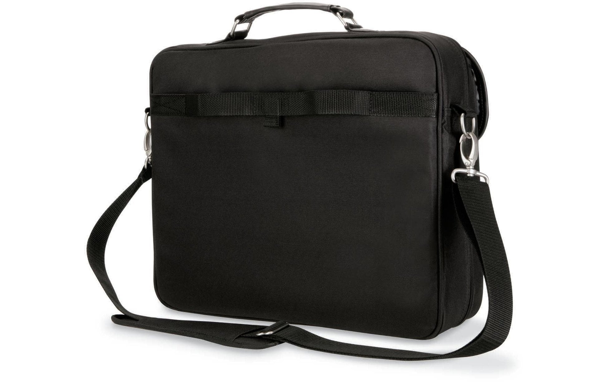 Kensington Notebook-Tasche bis 15,6" – Trolley-Band, abnehmbarer Schultergurt – Schwarz