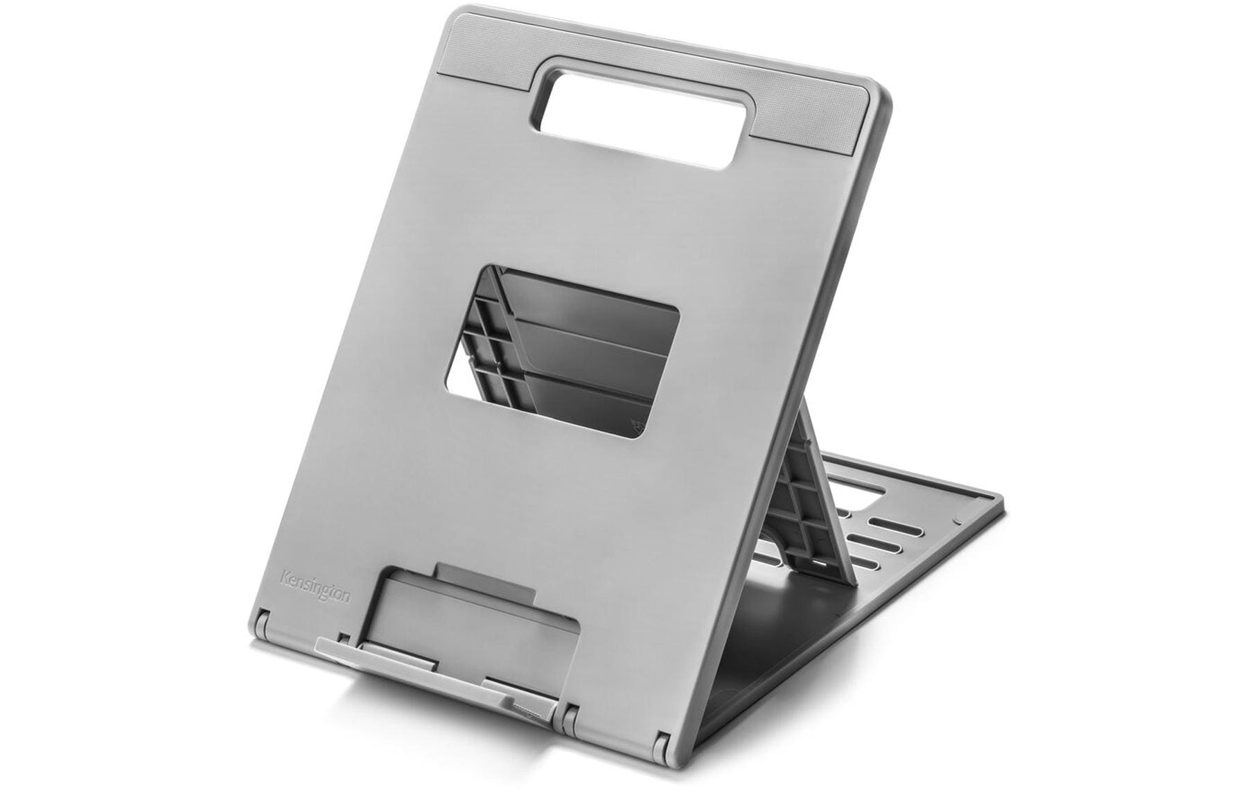 Kensington Laptop-Ständer – bis 14" – faltbar, höhenverstellbar – Grau