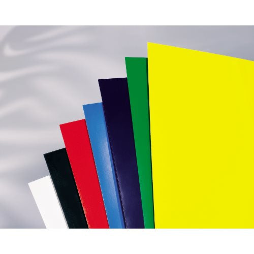 GBC HiGloss Umschlagdeckel – A4 – 250 g/m², glänzend, Karton, weiss – 25 Stk.