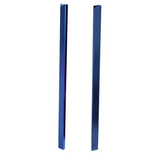 GBC Fastback Super Strips Buchrücken – A4, 5 mm Rücken, Blau – 25 Stk.