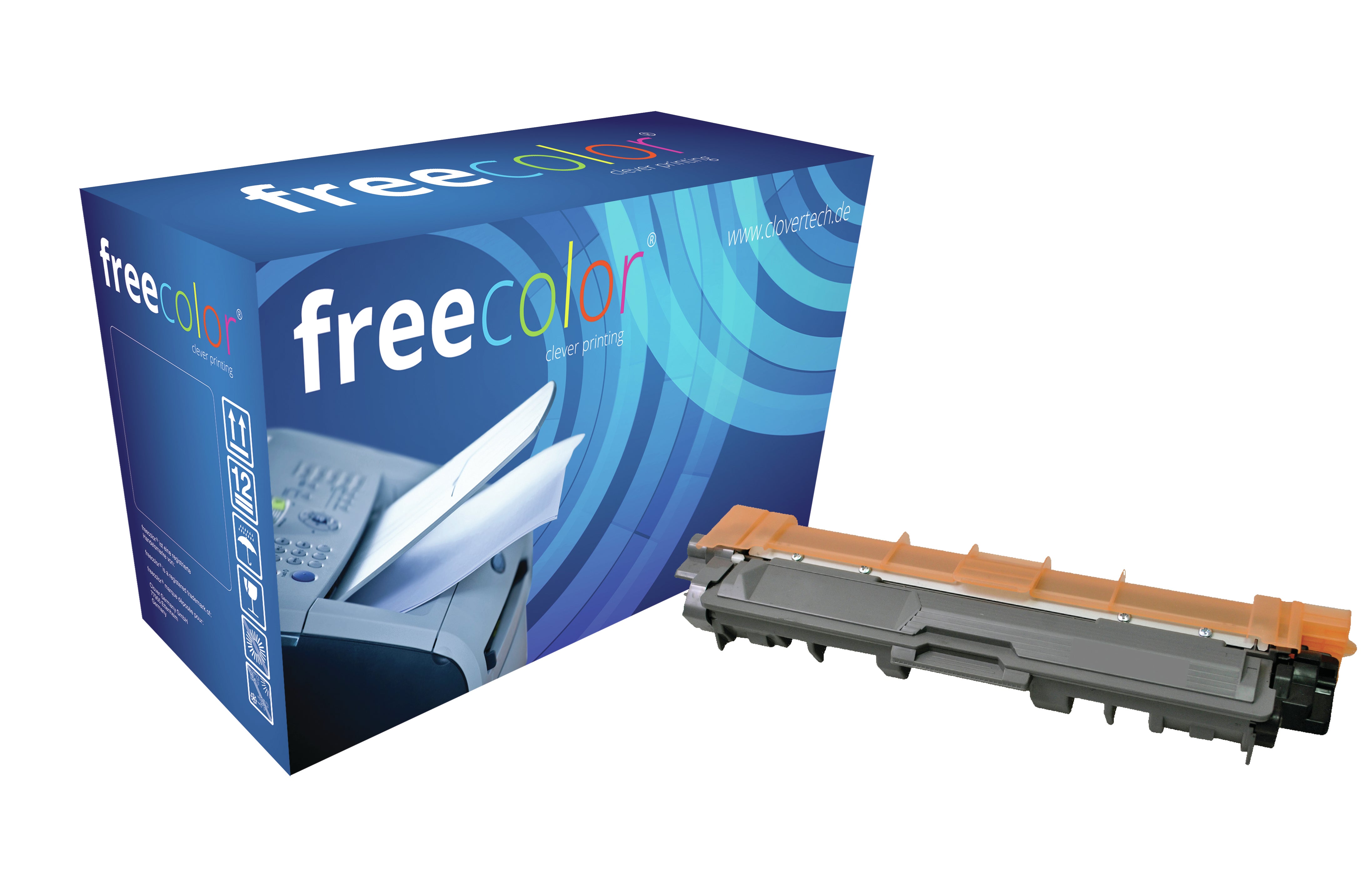 Freecolor Toner TN241BK – schwarz, 2500 Seiten – für Brother DCP-9015CDW/DCP-9020CDW/HL-3140CW und andere