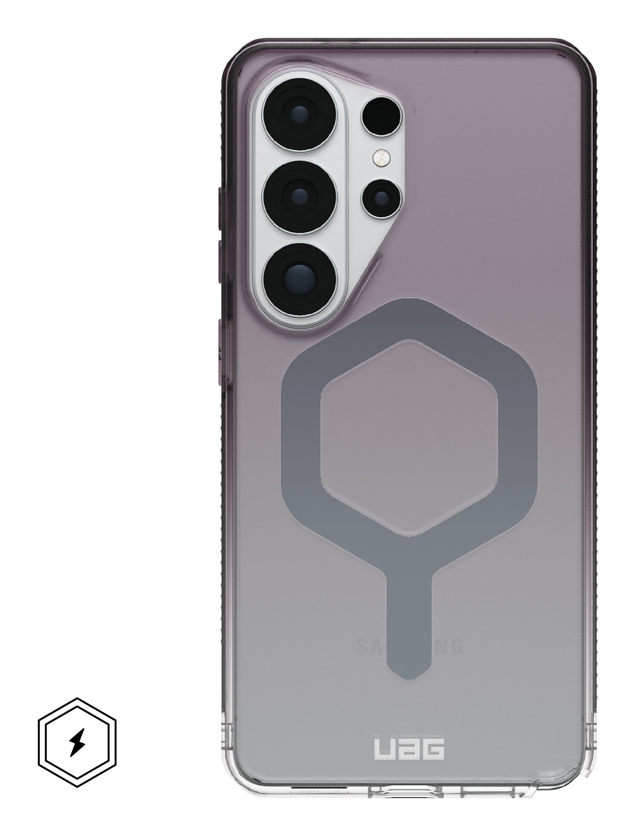Urban Armor Gear UAG Plyo Backcover – für Samsung Galaxy S26 Ultra, MagSafe, mit Ständer, PC, Schwarz/Transparent
