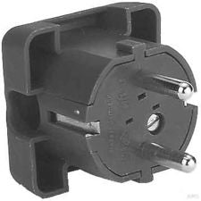 Bachmann Montagestecker, 2P+E, montierbar, 44×44×52 mm – braun