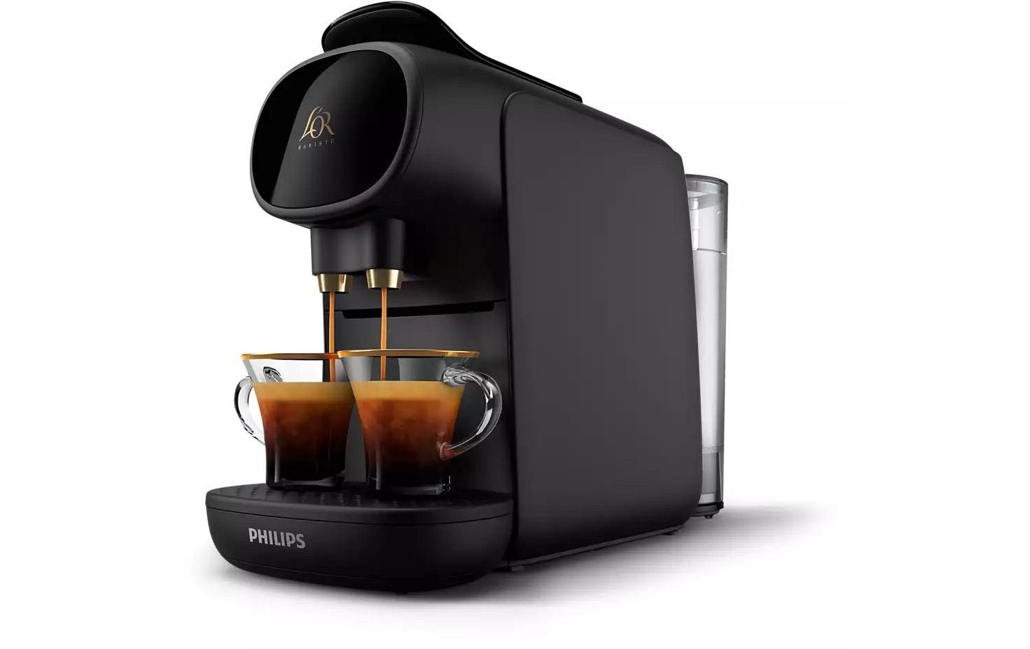 Philips L'Or Barista Sublime LM9012/62 Kapselmaschine – für L'OR Barista- und L'OR Espresso-Kapseln, 0,8 l, Schwarz