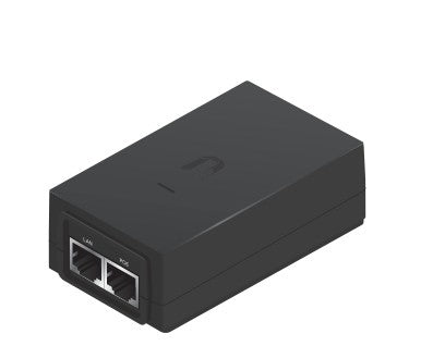 Ubiquiti POE-24-AF5X PoE-Injektor 24 W – Gigabit Ethernet, 24 V/1 A – Schwarz
