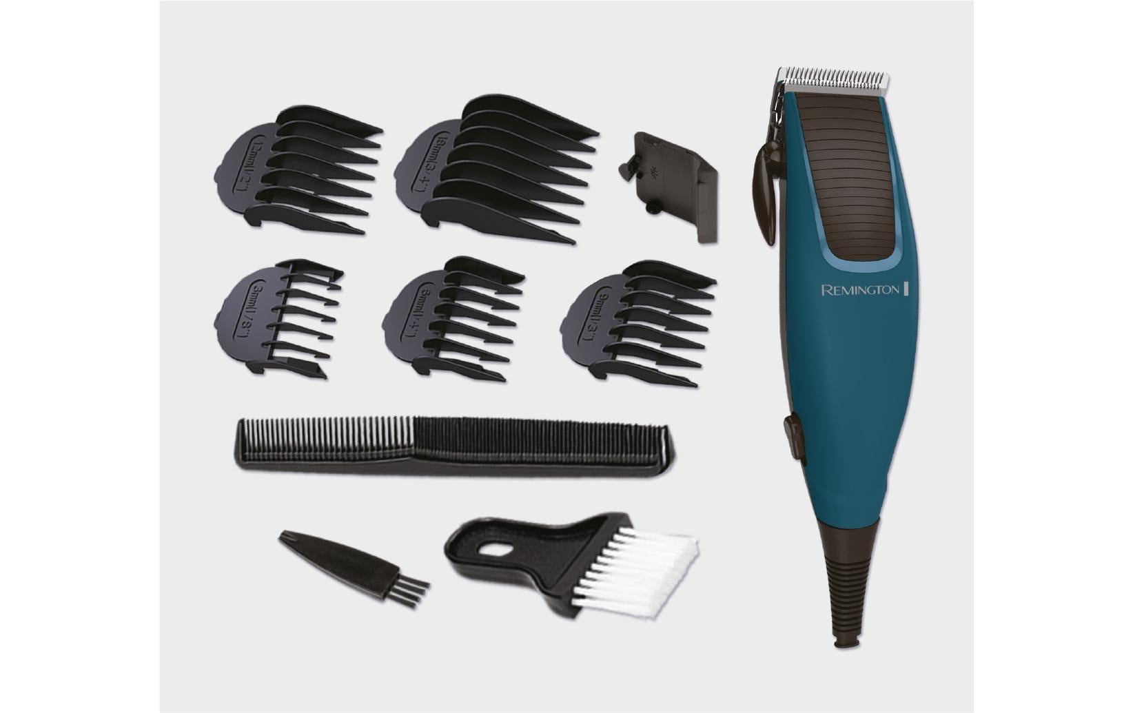 Remington Haarschneider HC5020 Apprentice – 5 Schnittstufen, Netzbetrieb – 3–18 mm – türkis