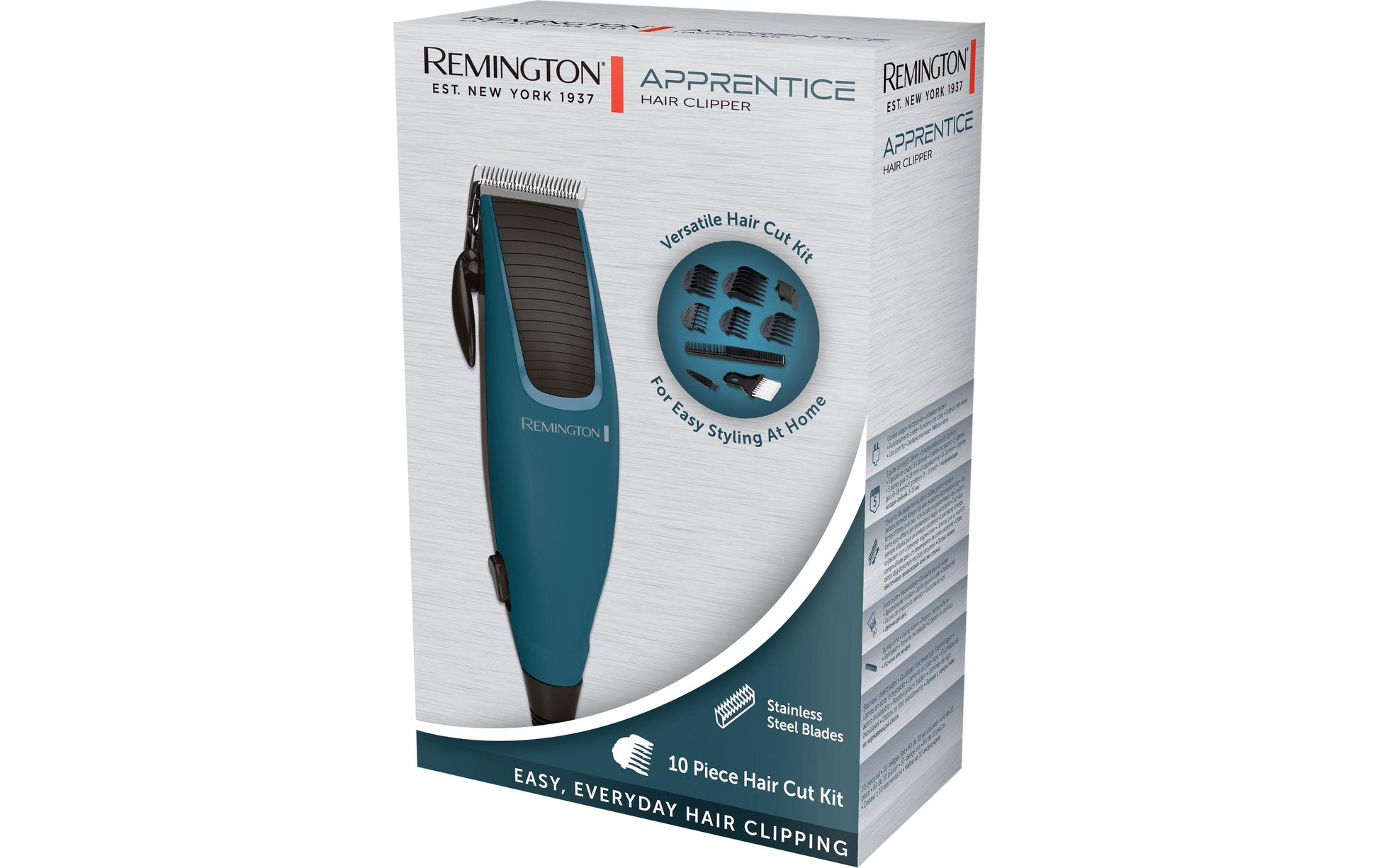 Remington Haarschneider HC5020 Apprentice – 5 Schnittstufen, Netzbetrieb – 3–18 mm – türkis