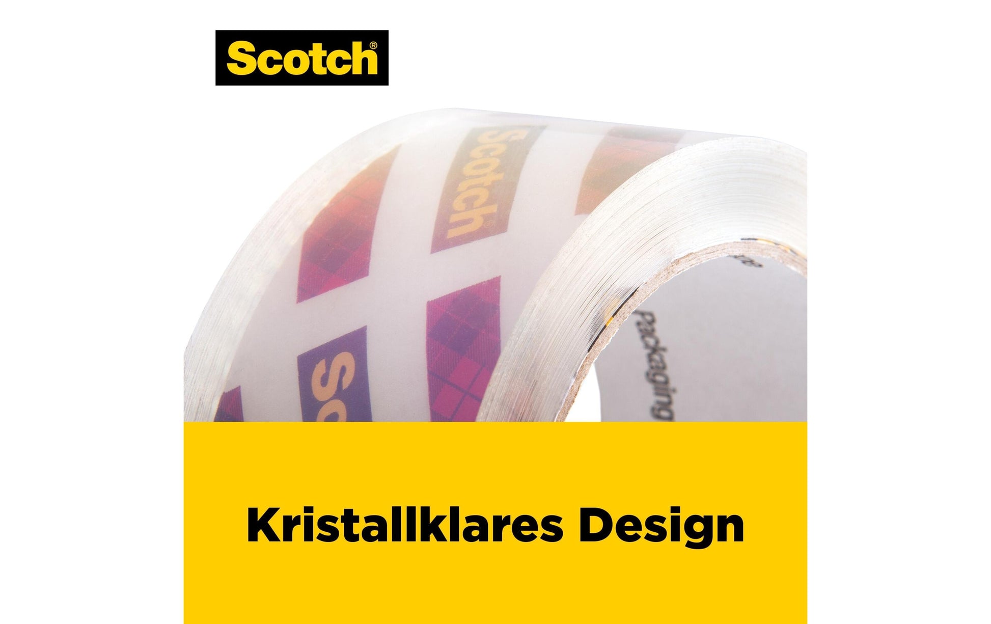 Scotch Verpackungsband – 48 mm × 20,3 m, transparent, stark