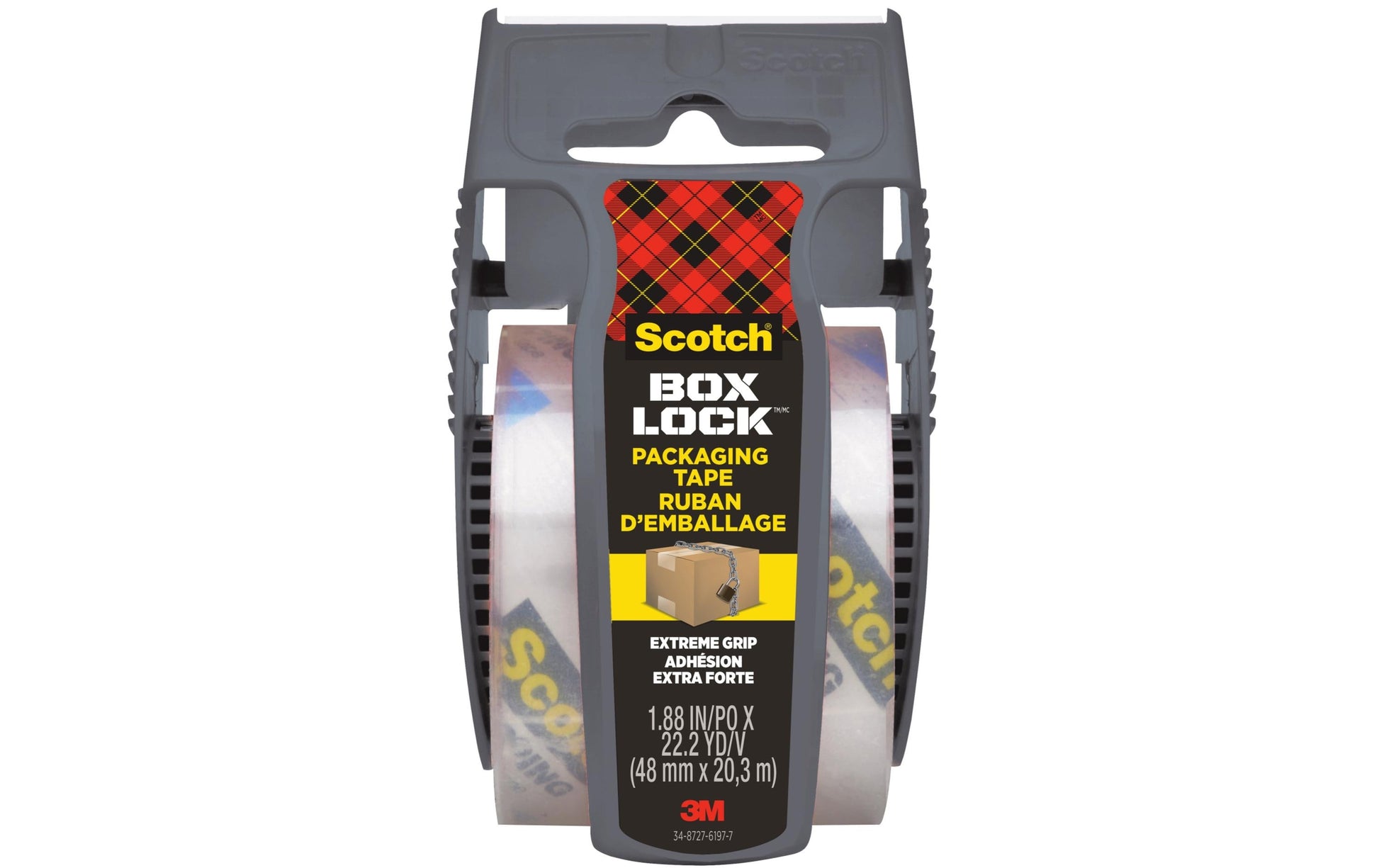 Scotch Verpackungsband – 48 mm × 20,3 m, transparent, stark