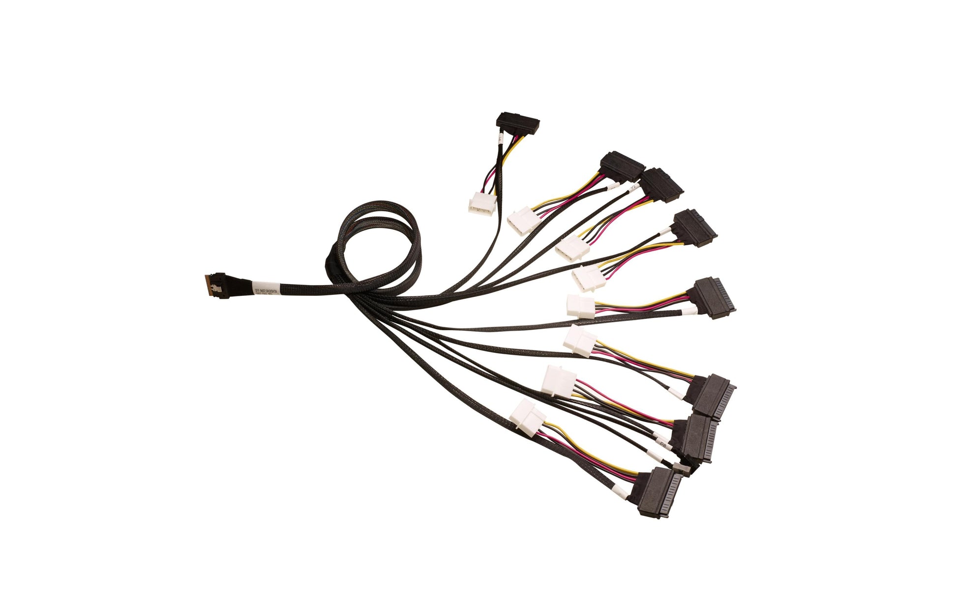 Broadcom 05-60006-00 – SAS-Kabel SFF-8654 zu 8× U.3 SFF-8639, 1 m, für Broadcom 9560-16i, 9560-8i, 9580-8i8e