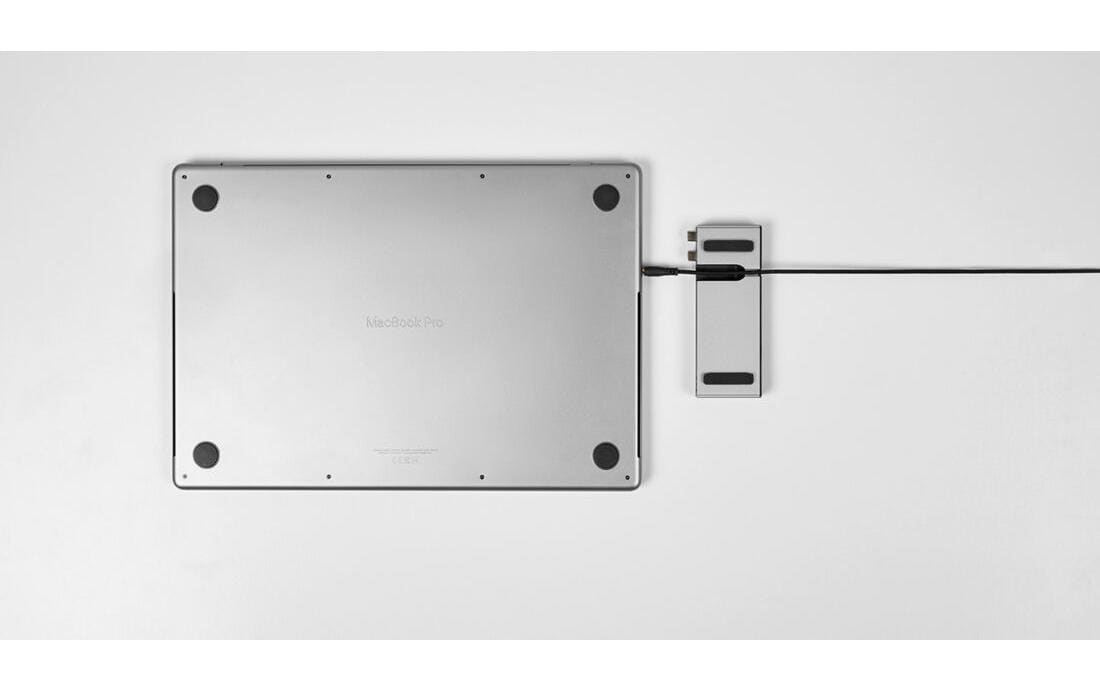 LMP 24879 Dockingstation – USB-C, 1× HDMI, 2× USB-A, 1× USB-C, 100 W PD, GbE, für MacBook Air/Pro M1/M2
