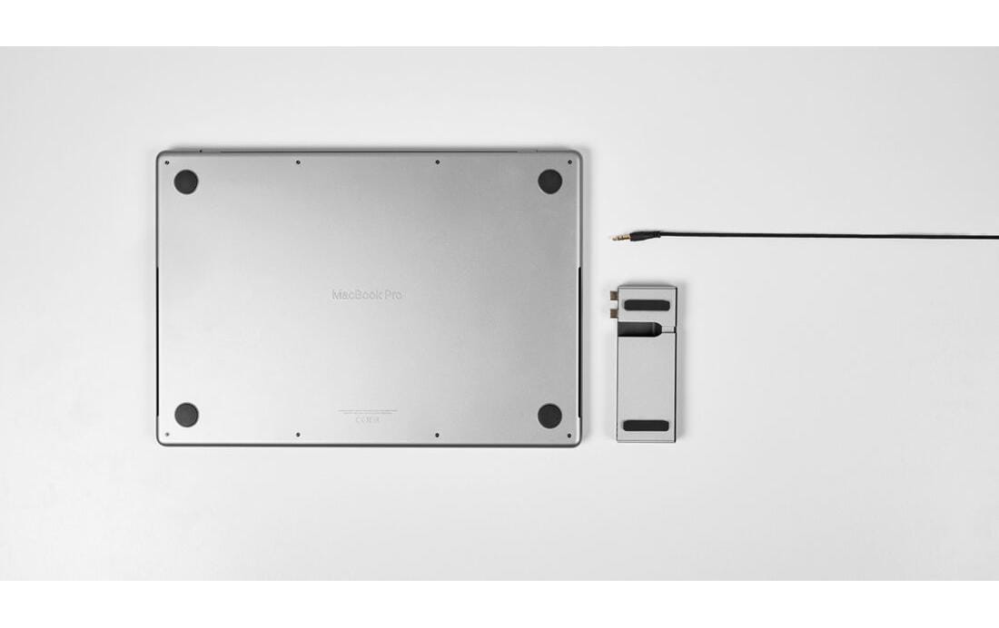 LMP 24879 Dockingstation – USB-C, 1× HDMI, 2× USB-A, 1× USB-C, 100 W PD, GbE, für MacBook Air/Pro M1/M2