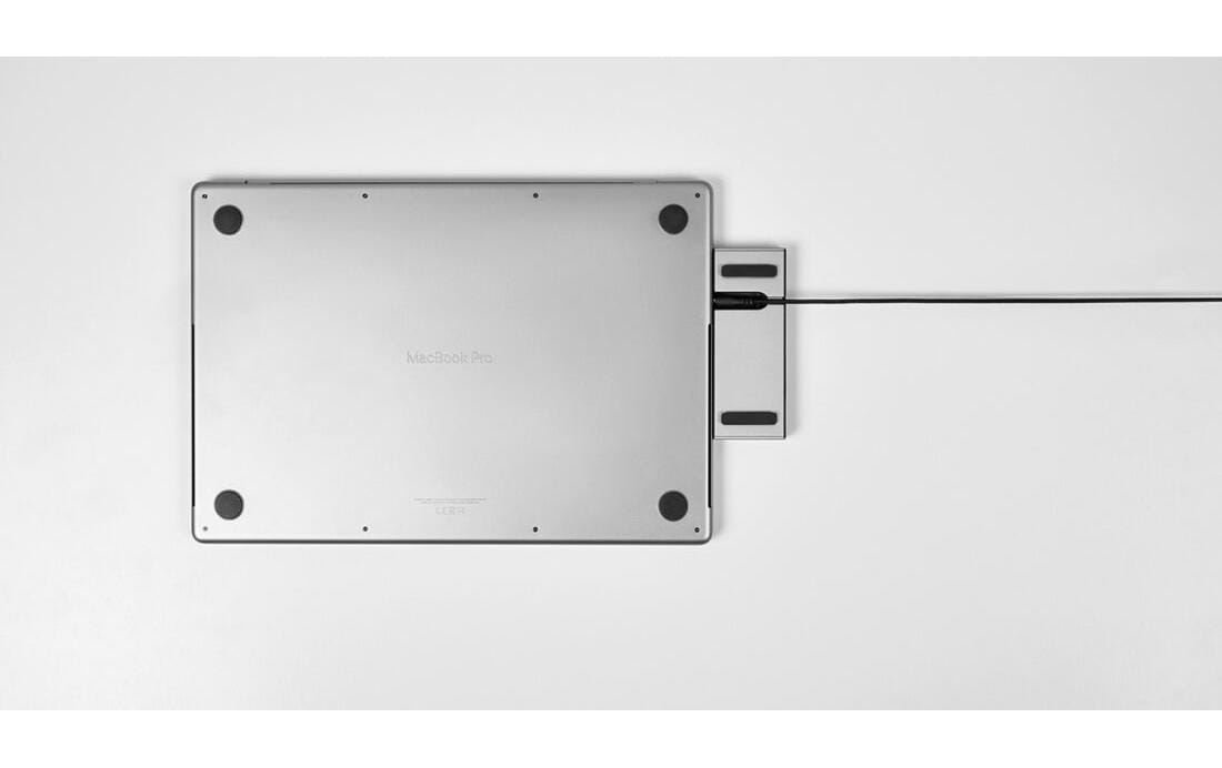 LMP 24879 Dockingstation – USB-C, 1× HDMI, 2× USB-A, 1× USB-C, 100 W PD, GbE, für MacBook Air/Pro M1/M2