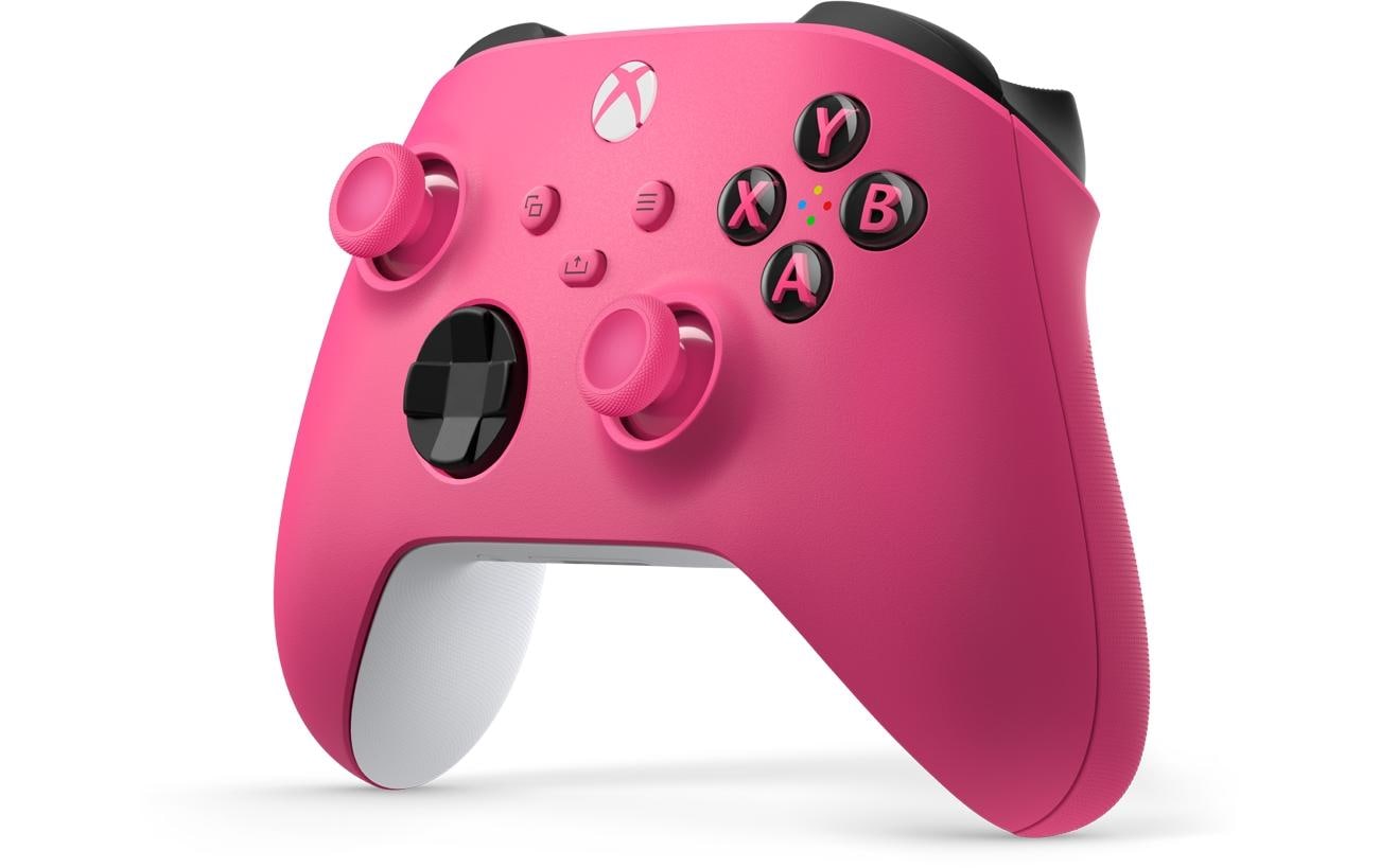 Microsoft Gamepad – Bluetooth, für Xbox Series X/S, Android & PC, Pink, Weiss