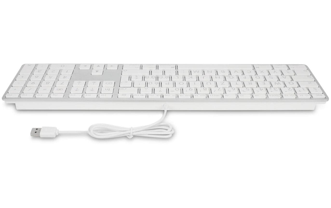 LMP 24203 – Tastatur, kabelgebunden (USB-A), CH-Layout (DE-CH), Fullsize (mit Ziffernblock) – für macOS