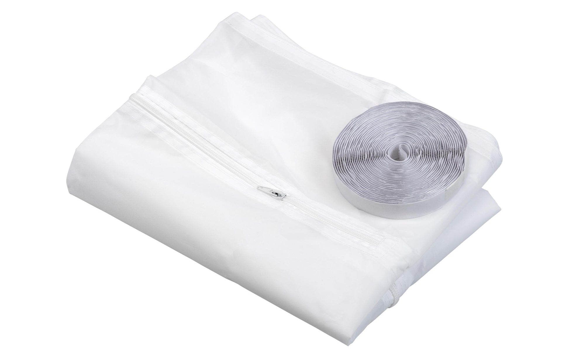 Furber Türabdichtungskit – 90 cm × 210 cm, Polyester, Weiss, für universelle Anwendung