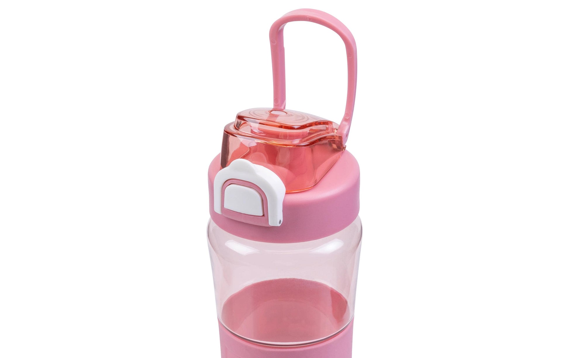 KOOR Trinkflasche 650 ml – Kunststoff, Schraubdeckel, Rosa
