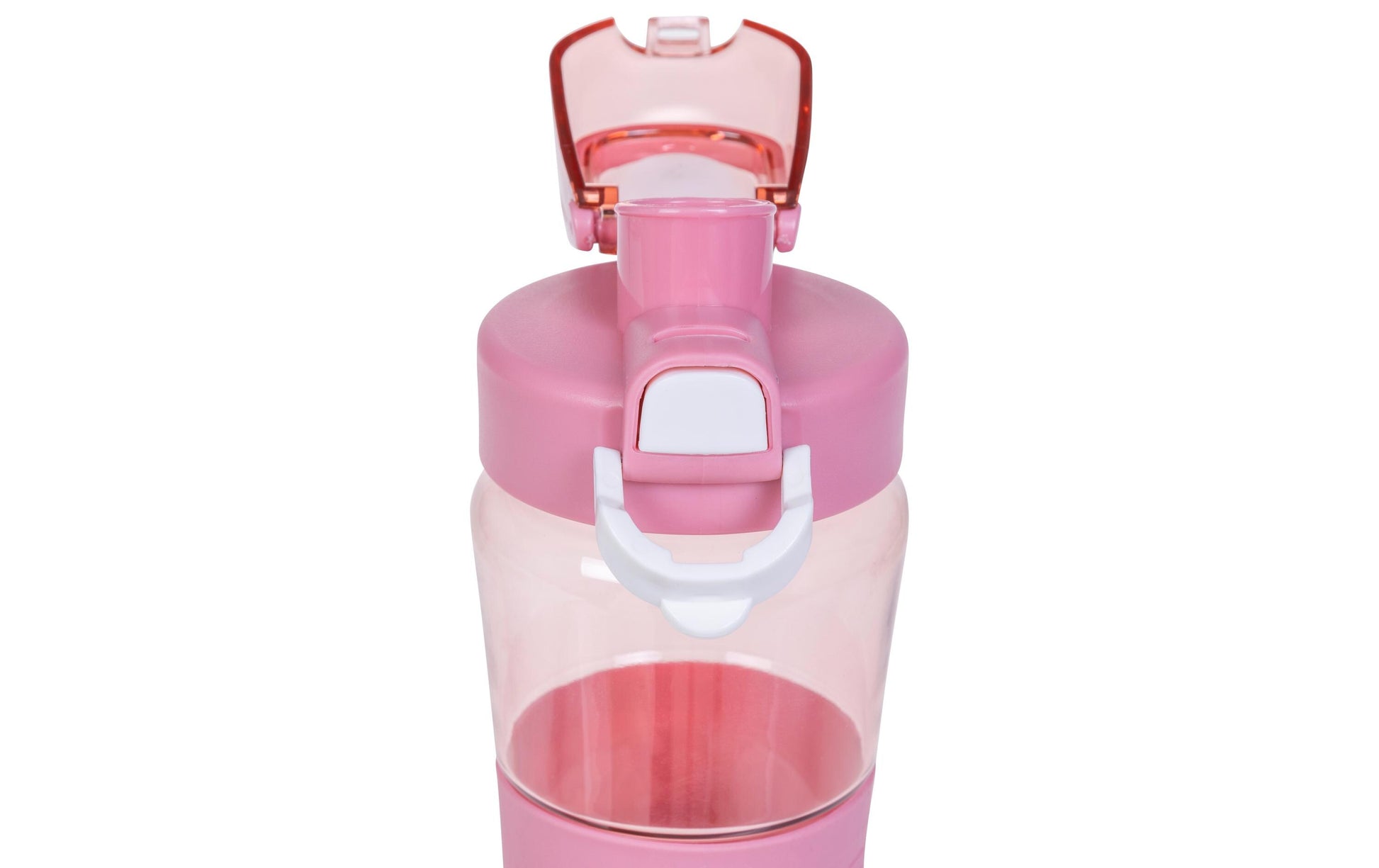 KOOR Trinkflasche 650 ml – Kunststoff, Schraubdeckel, Rosa