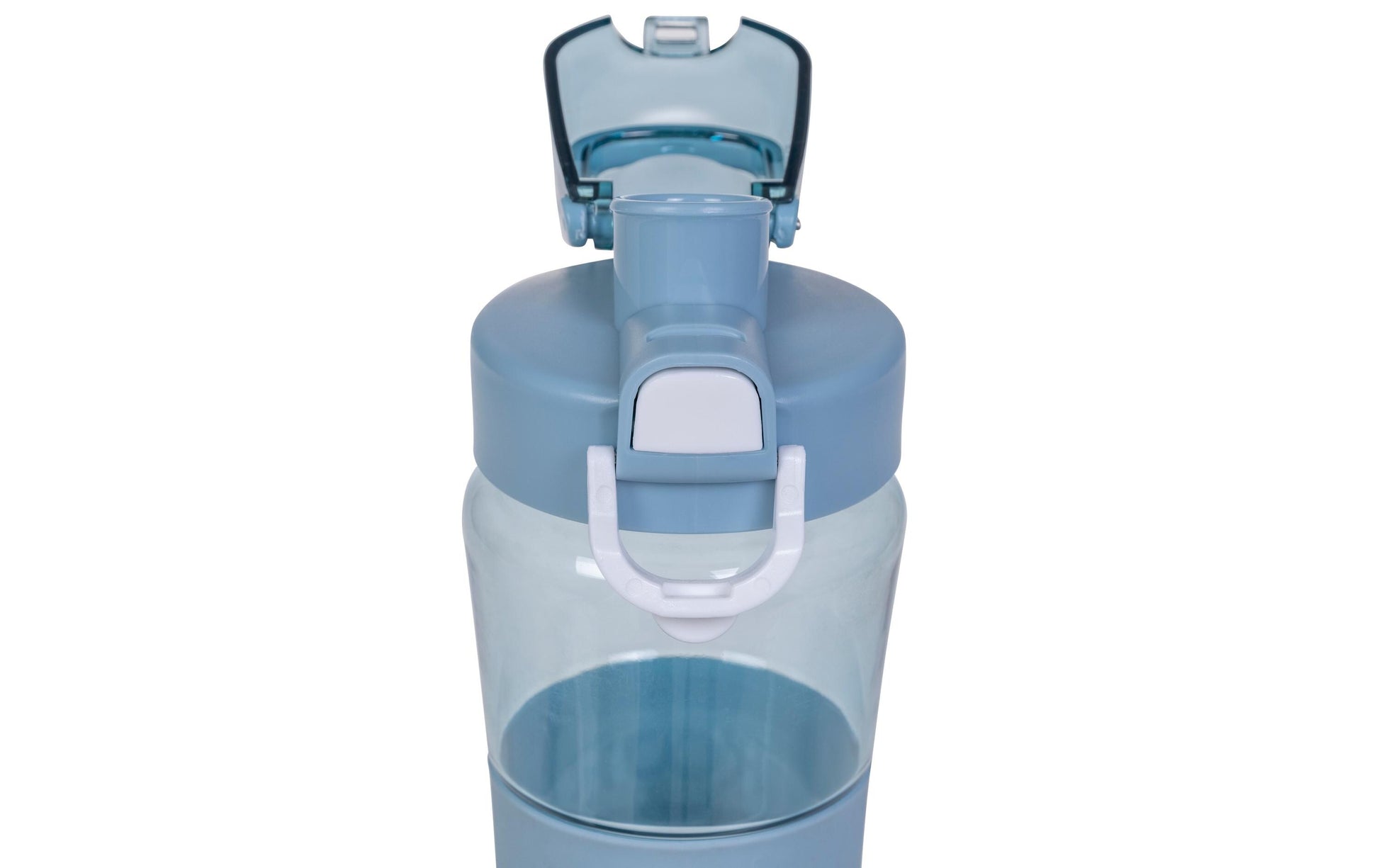 KOOR Trinkflasche 650 ml – Kunststoff, Weithals, Schraubdeckel, Blau