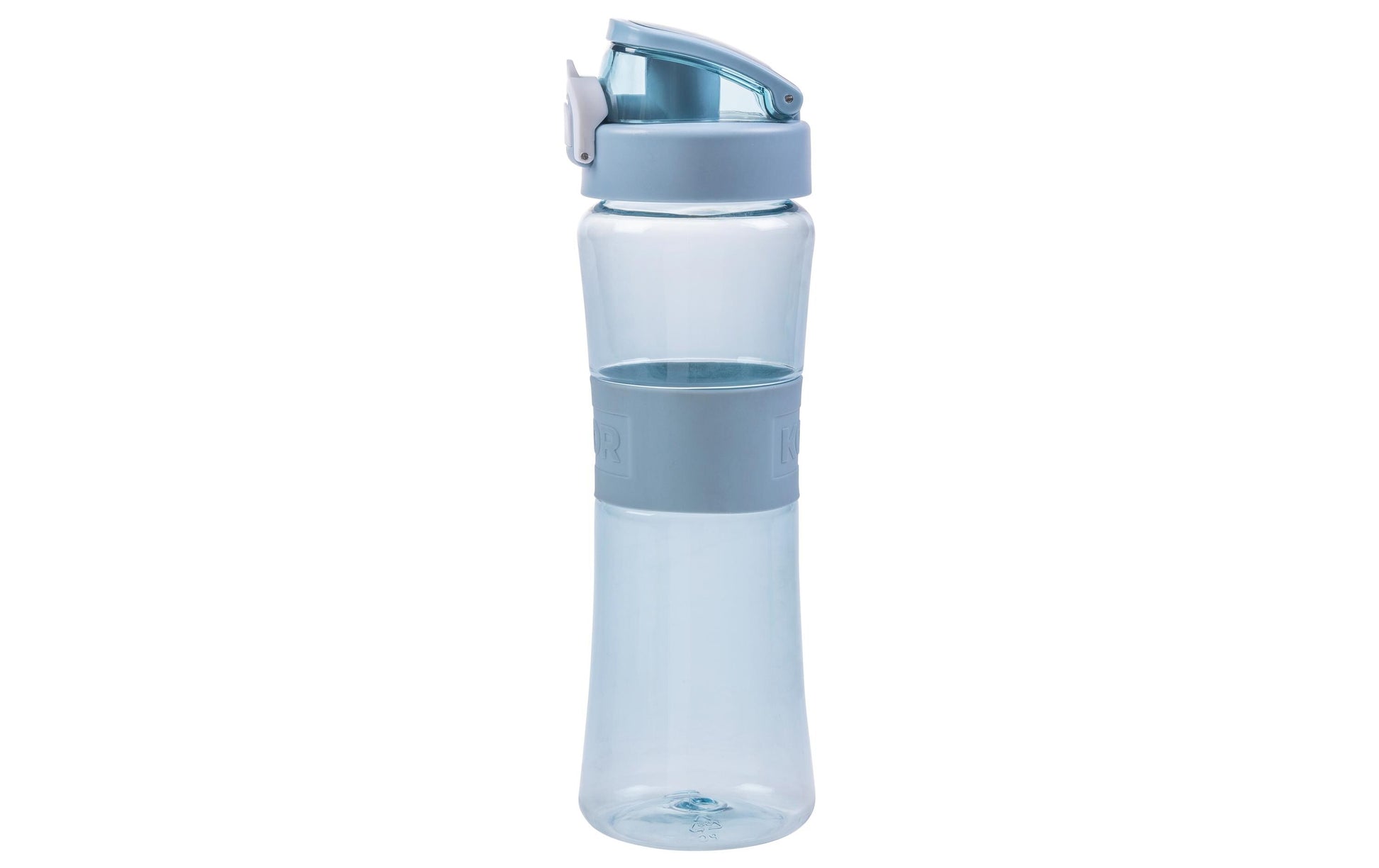 KOOR Trinkflasche 650 ml – Kunststoff, Weithals, Schraubdeckel, Blau
