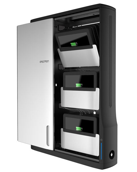 Ergotron ZIP12 Lade-Wandschrank – für Tablets/Chromebooks 12"