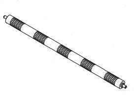 Datamax O'Neil Rollen-Kit 6", Thermodirekt – für Zebra A-6212 Mark II/A-6310 Mark II, 12-3295-02