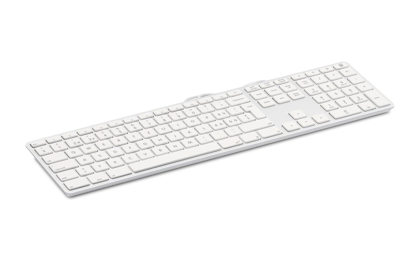 LMP KB-3421 – Tastatur, kabelgebunden (USB-A), CH-Layout (DE-CH), Fullsize (mit Ziffernblock) – für Windows