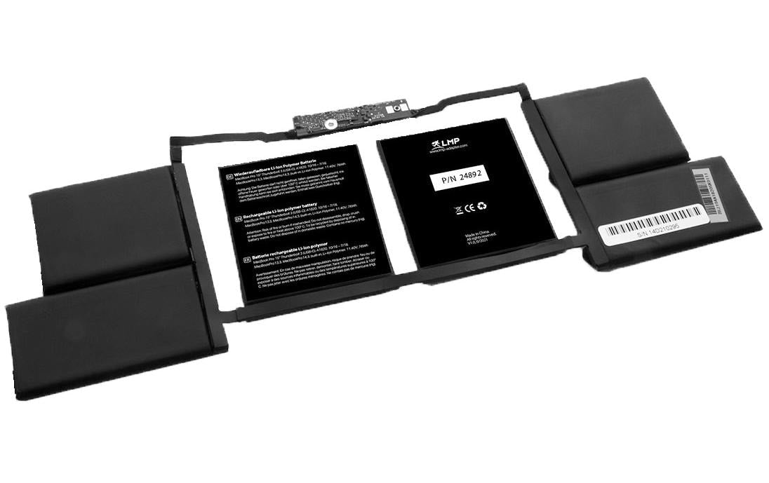 LMP Notebook-Akku – für MacBook Pro 16" (2019, A2141) – 98 Wh, 11,36 V – Schwarz