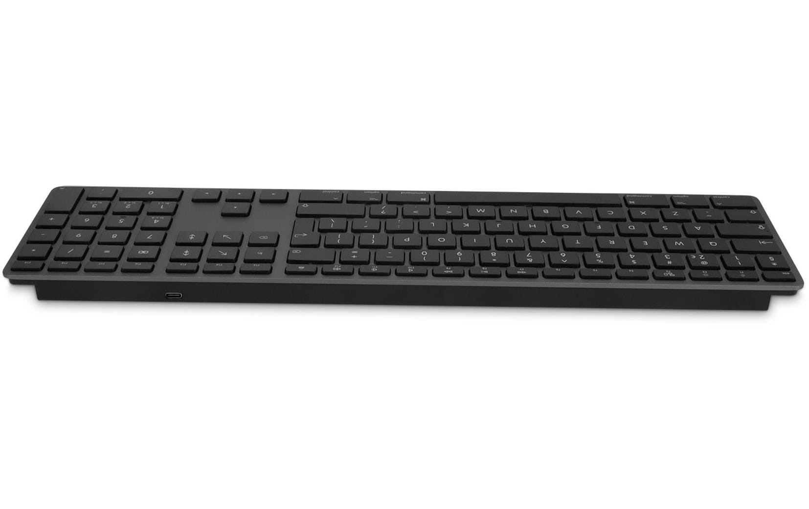 LMP KB-1243 – Tastatur, kabellos (Bluetooth), CH-Layout (DE-CH) – für Windows, macOS & iPadOS u. a.