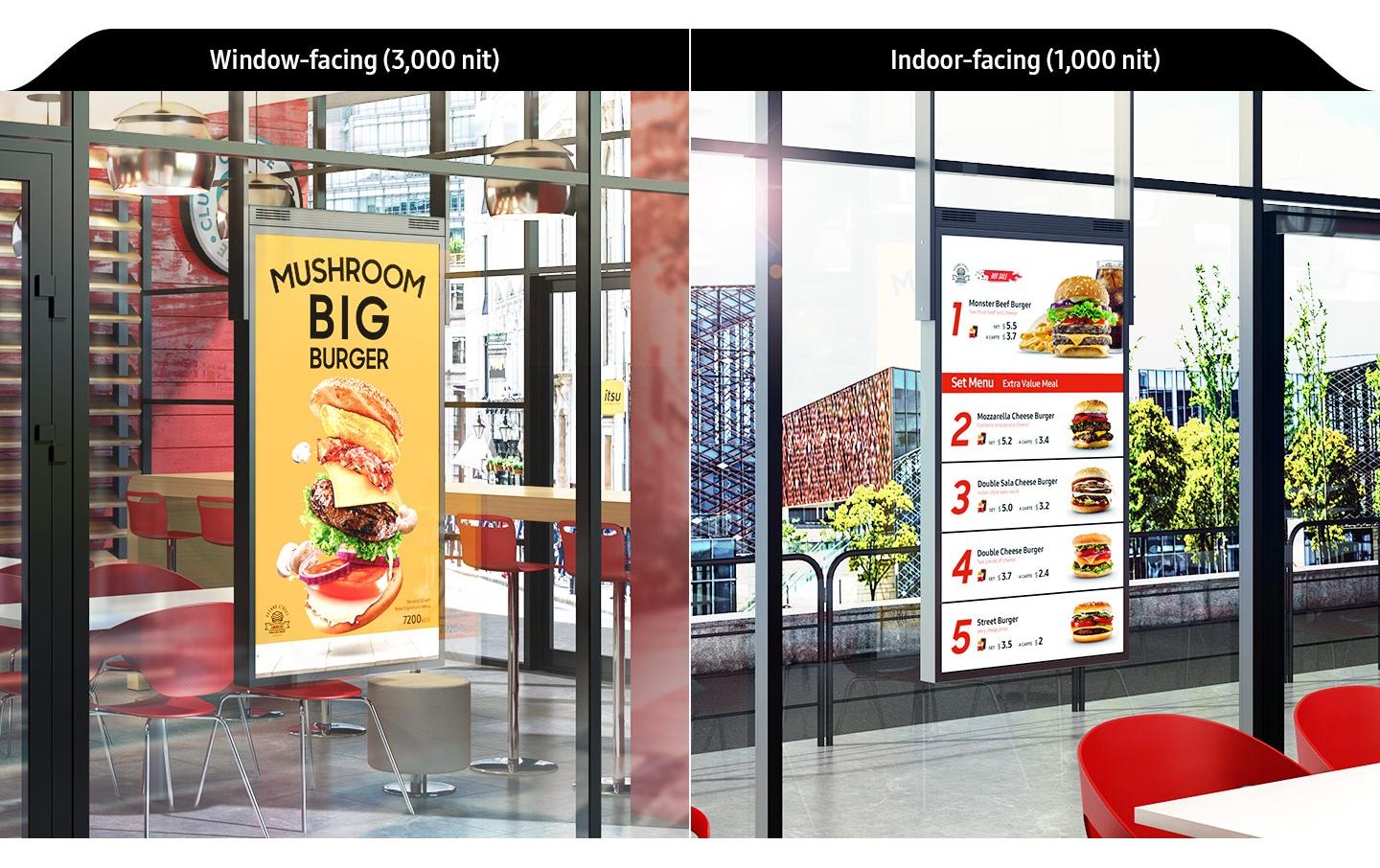 Samsung OM55N-D – Signage-Display, 55", Full HD, 3000 cd/m²