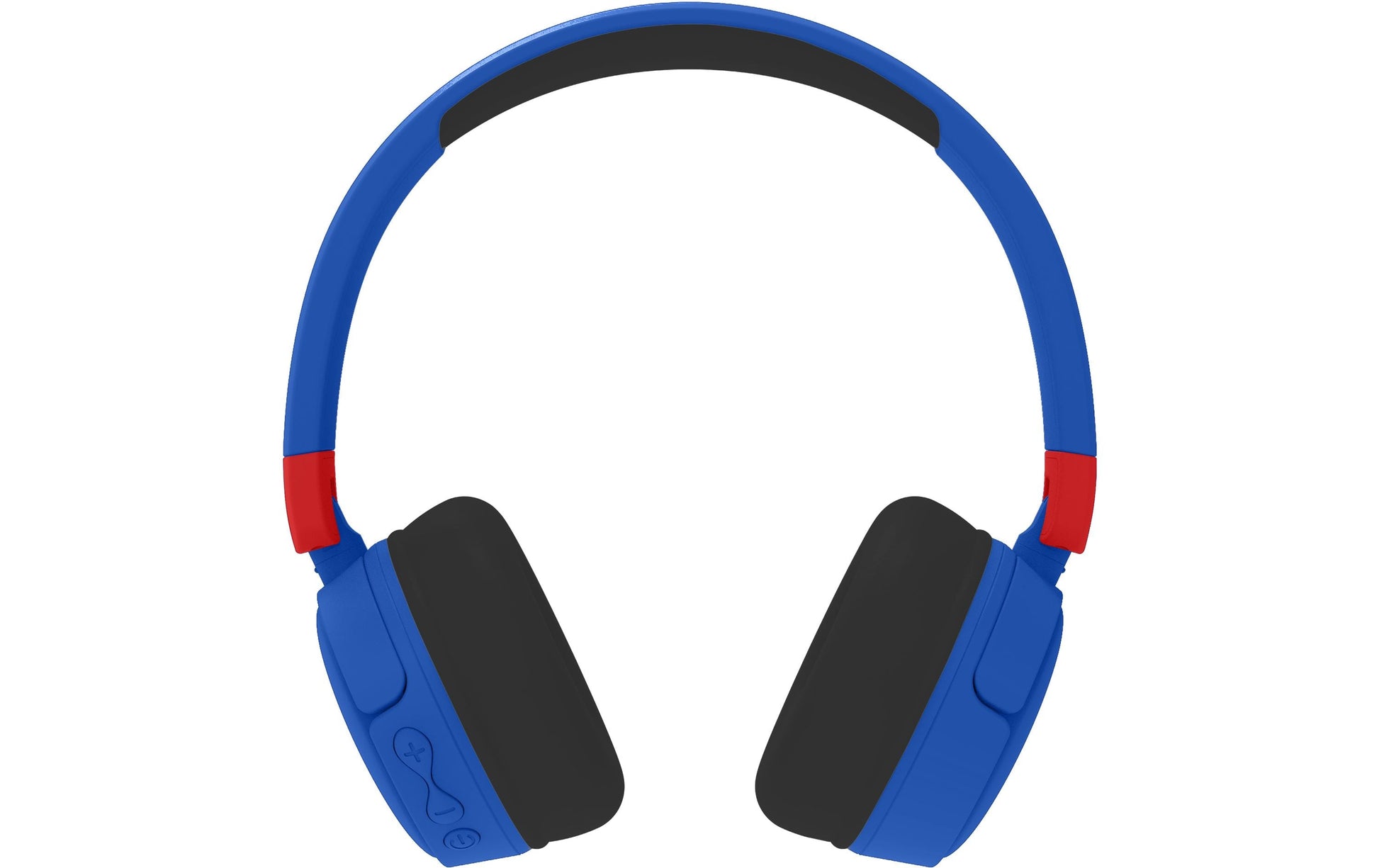 OTL Technologies OTL Super Mario V2 – Gaming-Headset (On-Ear) – Bluetooth 5.1 – für Kinder, Blau/Rot – bis 24 h