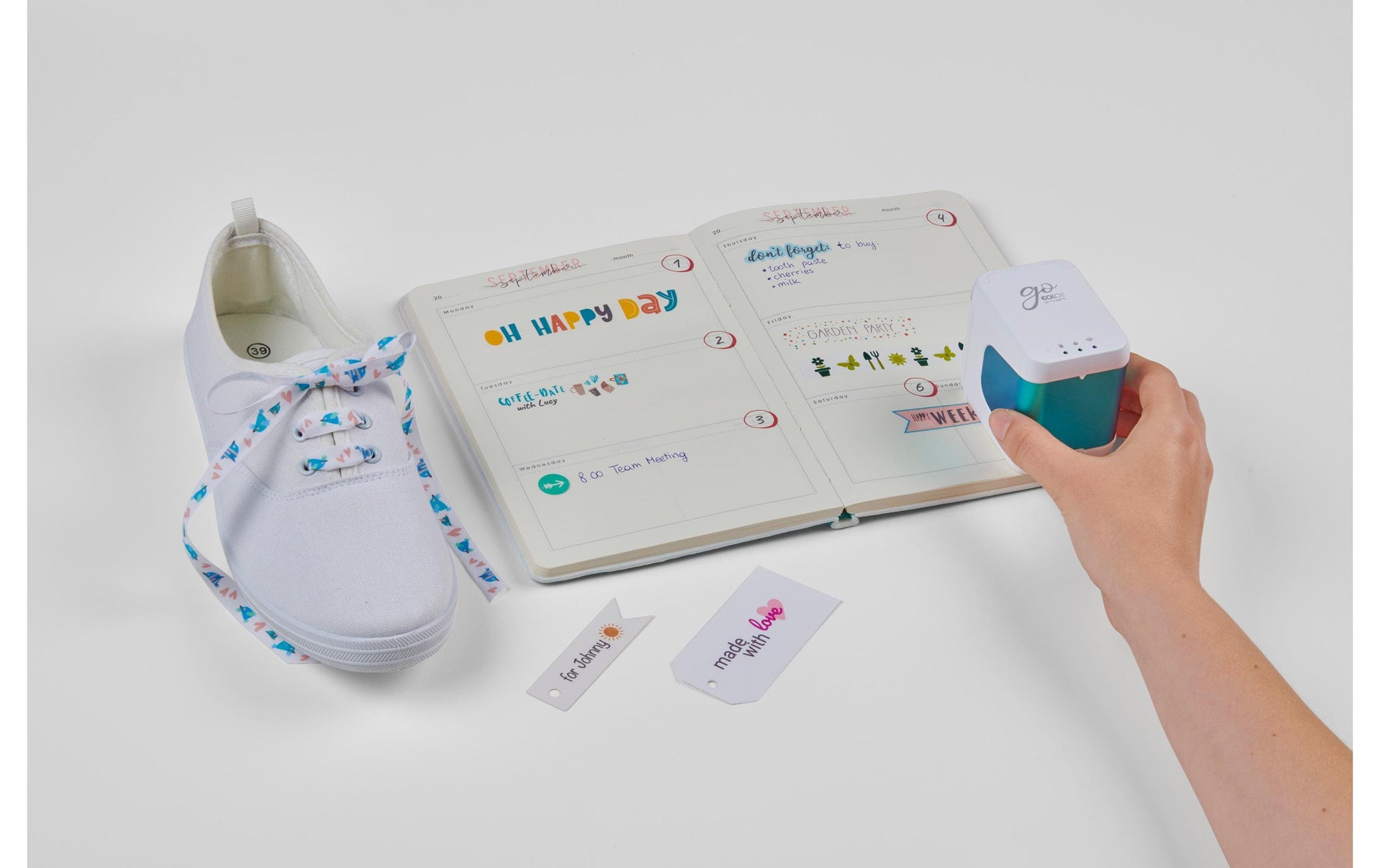 Colop E-Mark Go – Mobiler Handdrucker, Tintenstrahl, Akku, WLAN