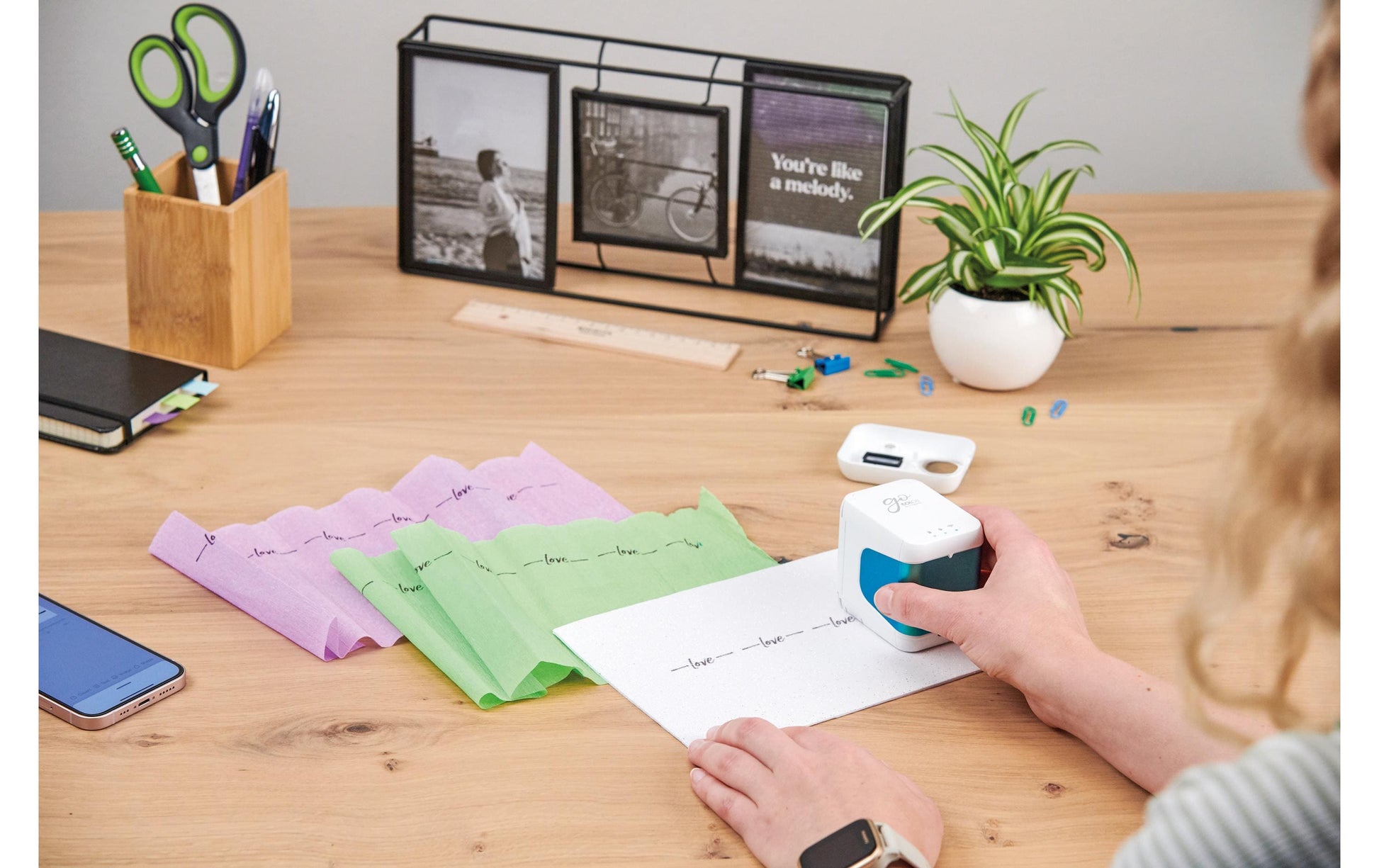 Colop E-Mark Go – Mobiler Handdrucker, Tintenstrahl, Akku, WLAN