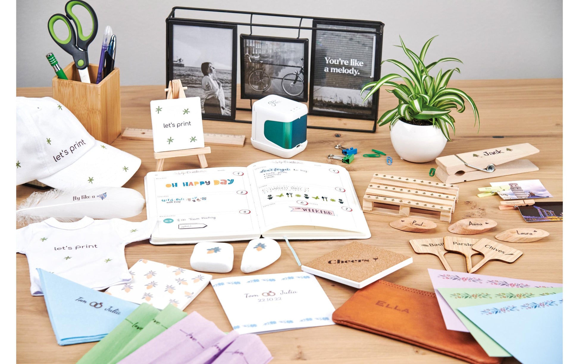 Colop E-Mark Go – Mobiler Handdrucker, Tintenstrahl, Akku, WLAN