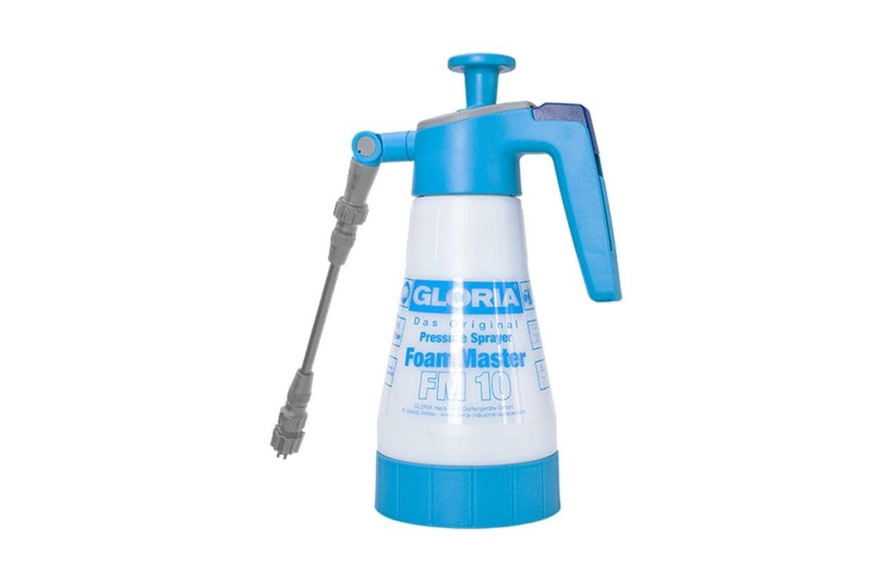 GLORIA Drucksprüher FoamMaster FM 10 FLEX – 1 l – Kunststoff, blau/weiss