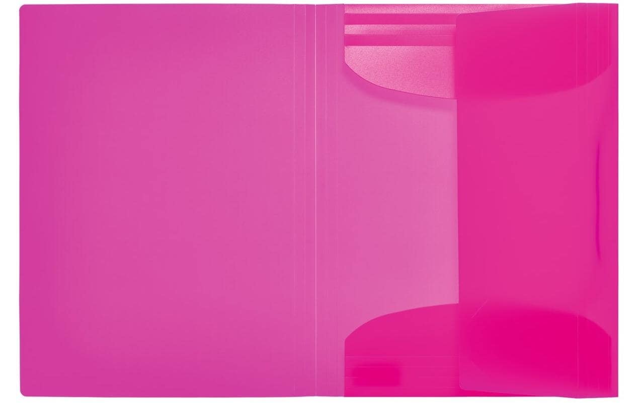 HERMA Sammelmappe für A4, Kunststoff, Pink, mit Gummizug