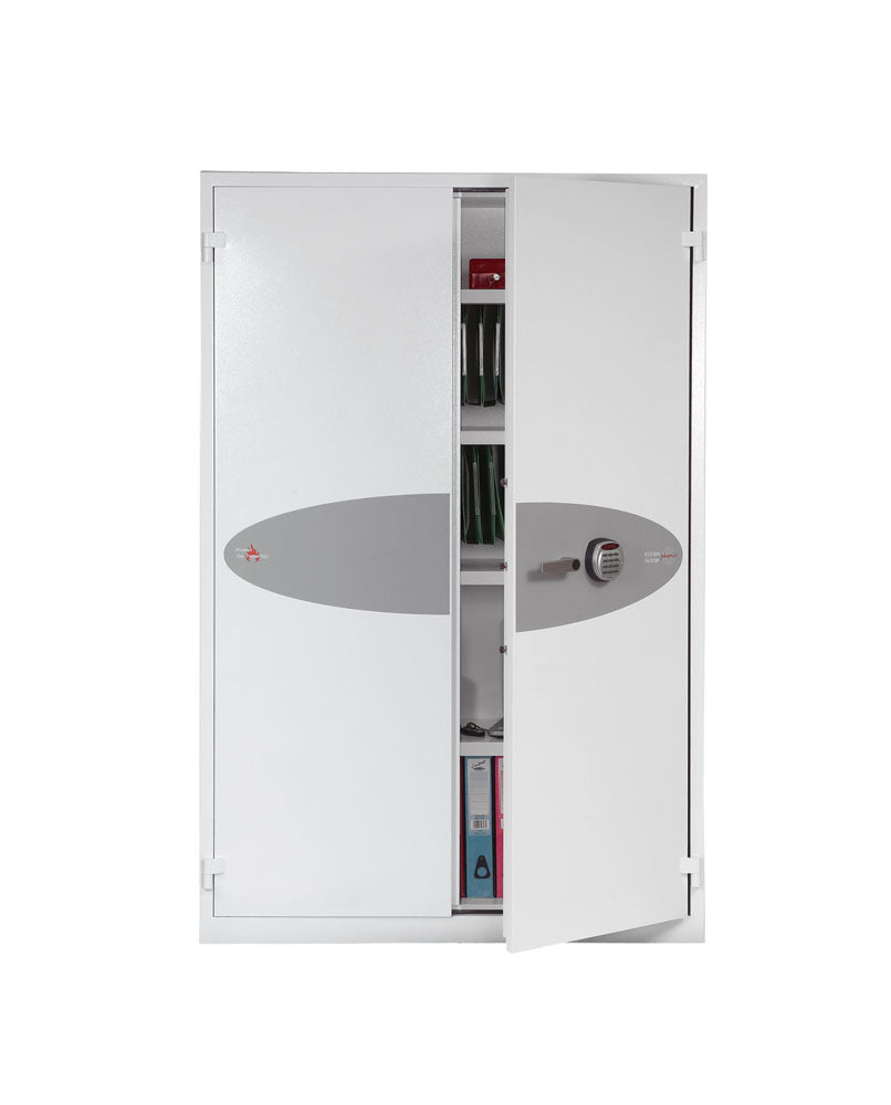 Phoenix Safe Co. Phoenix Sicherheitsschrank Fire Ranger FS1514E S2 – Elektronikschloss – 815 l – Feuerschutz 30 min – Weiss