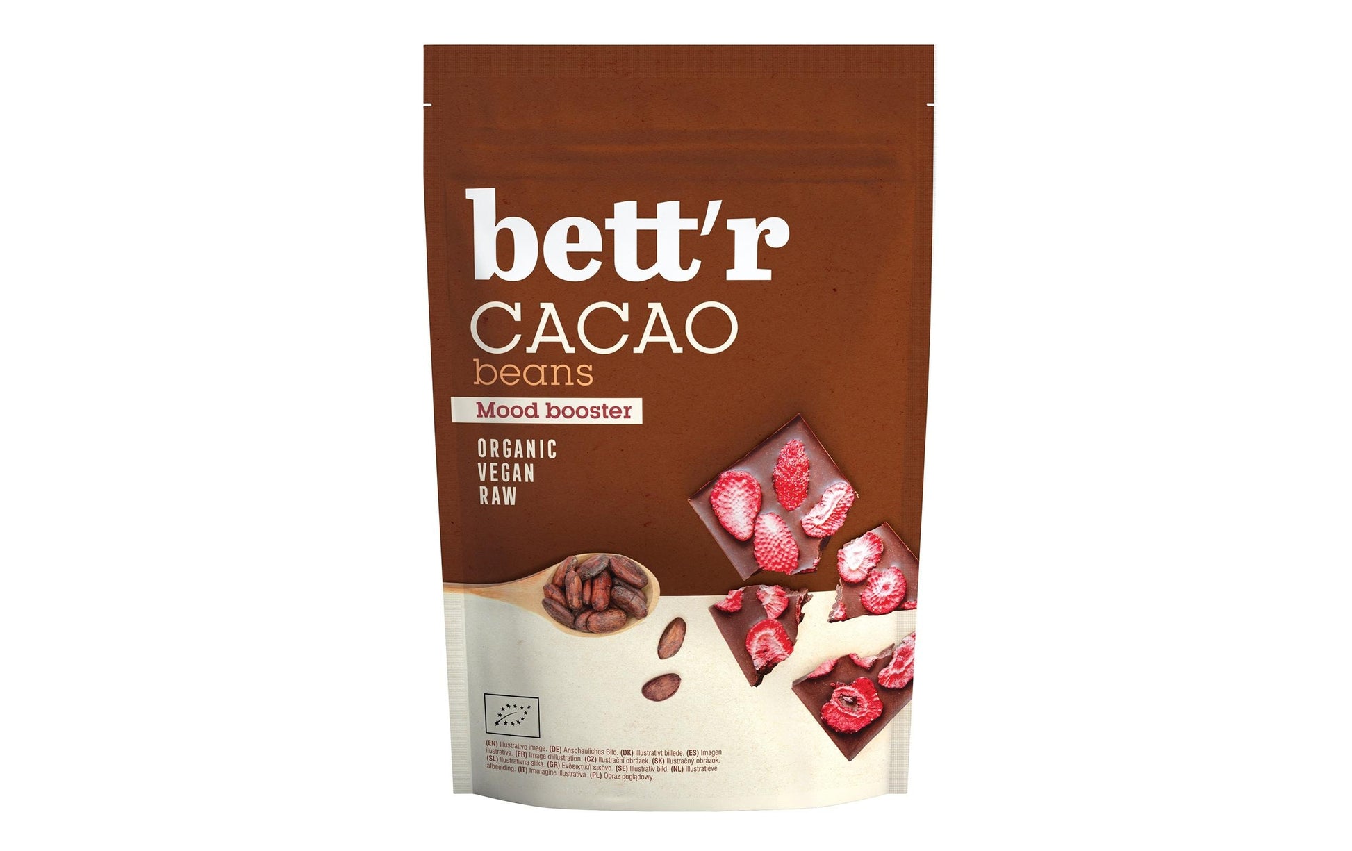 Bett'r Kakaobohnen – roh, bio – 200 g