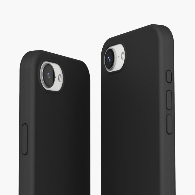 Vonmählen Backcover – für Apple iPhone 16e – schwarz – Silikon – MagSafe-kompatibel