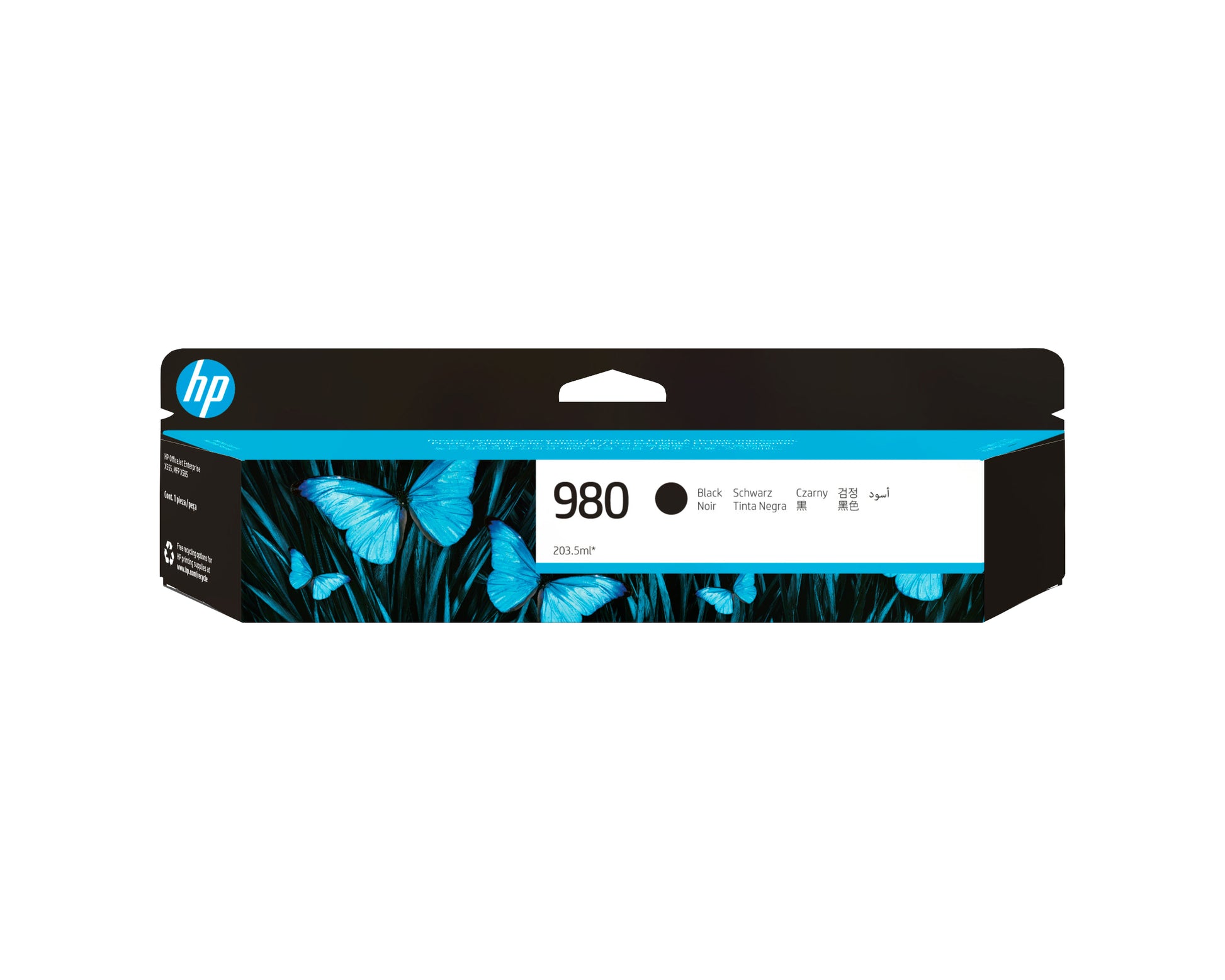 HP Tintenpatrone 980, Schwarz, 10'000 Seiten
